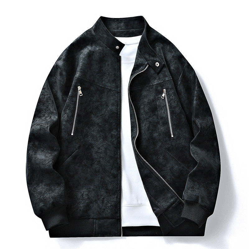 📢📢50% Rabatt!!! 🎉✨ Herren Retro Bomberjacke mit Stehkragen
