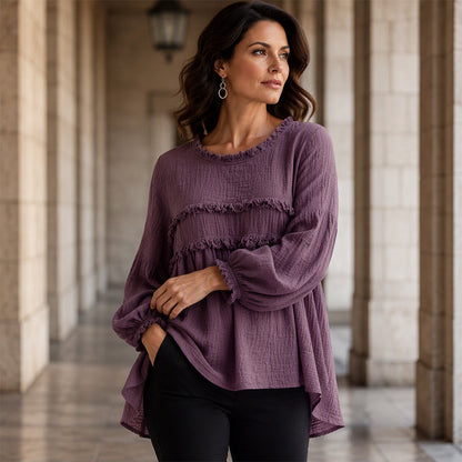 💎🌸 Neuheiten – Boho-Oberteil mit Fransen – bequem und vielseitig
