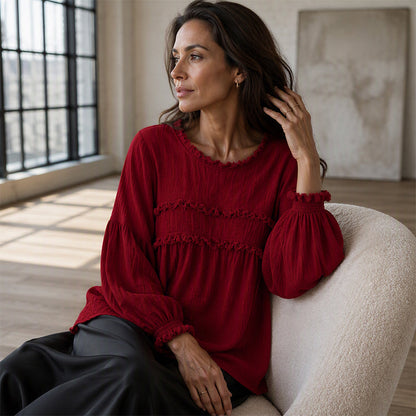 💎🌸 Neuheiten – Boho-Oberteil mit Fransen – bequem und vielseitig