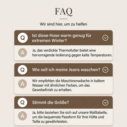 📢📢50% Rabatt!!! 🎉✨ Damen Weite Jeans mit warmem Futter – Bequeme weite Jeans, wärmendes Innenfutter und stylischer Denim – perfekt für einen warmen & modischen Look an kalten Tagen. Jetzt -50%!