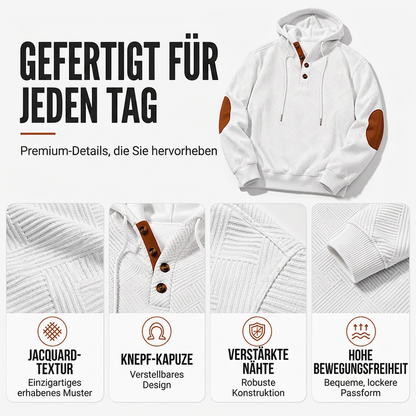 📢🎉50%Rabatt!!!🛍️✨Herren Freizeit-Jacquard-Kapuzenpullover