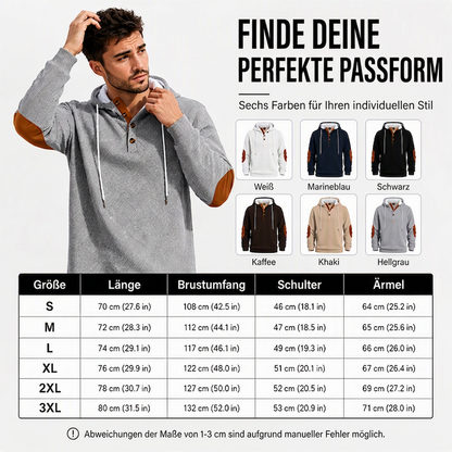 📢🎉50%Rabatt!!!🛍️✨Herren Freizeit-Jacquard-Kapuzenpullover