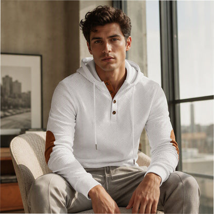 📢🎉50%Rabatt!!!🛍️✨Herren Freizeit-Jacquard-Kapuzenpullover