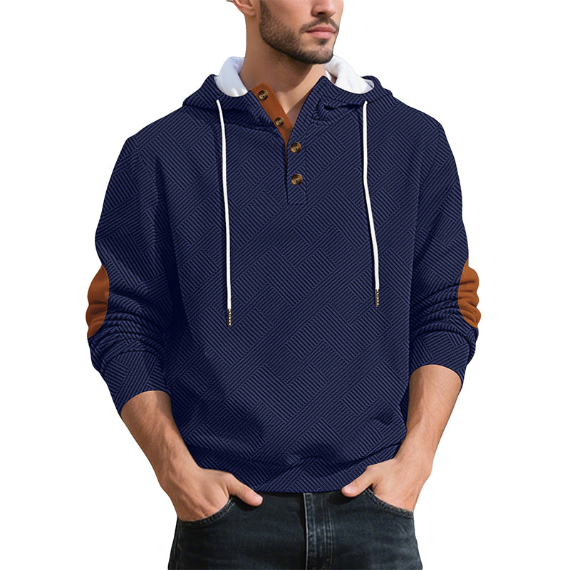 📢🎉50%Rabatt!!!🛍️✨Herren Freizeit-Jacquard-Kapuzenpullover