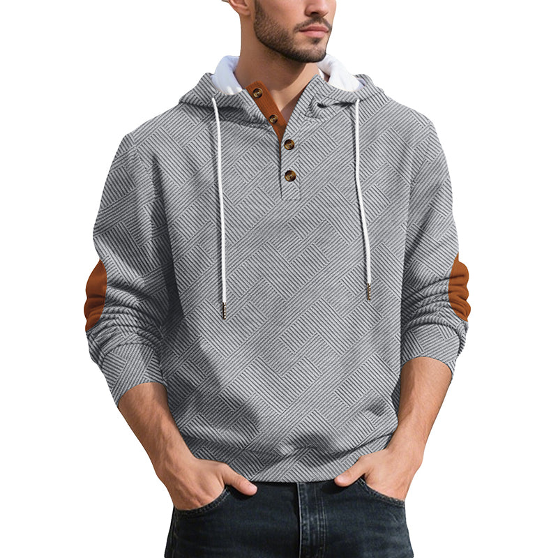 📢🎉50%Rabatt!!!🛍️✨Herren Freizeit-Jacquard-Kapuzenpullover