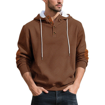 📢🎉50%Rabatt!!!🛍️✨Herren Freizeit-Jacquard-Kapuzenpullover