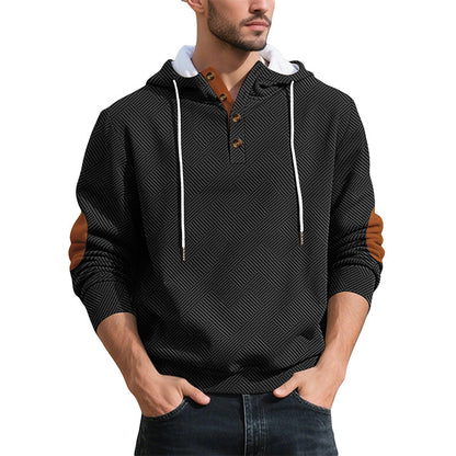 📢🎉50%Rabatt!!!🛍️✨Herren Freizeit-Jacquard-Kapuzenpullover
