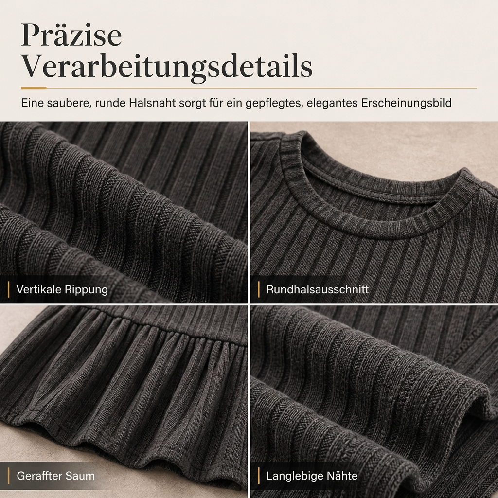 📢📢50% Rabatt!!! 🎉✨ Gestreiftes figurbetontes Freizeitkleid für Damen