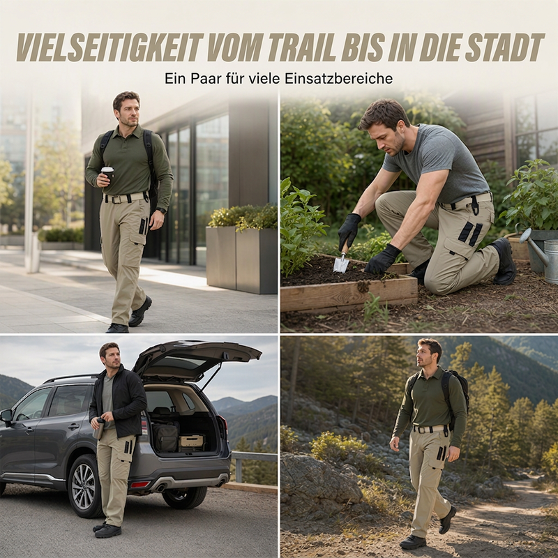 📢🎉50%Rabatt!!!🛍️✨Mehrtaschige Cargohose für Herren im Outdoor-Bereich