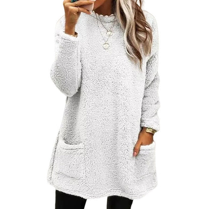 💎🔥 Bestseller – Warmes Langarmshirt mit Taschen – bequem