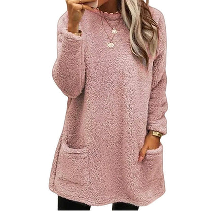 💎🔥 Bestseller – Warmes Langarmshirt mit Taschen – bequem