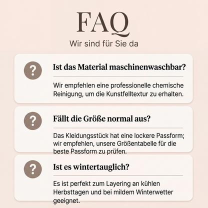 📢📢50% Rabatt!!! 🎉✨ Damen-Kapuzenjacke aus beidseitigem Plüsch