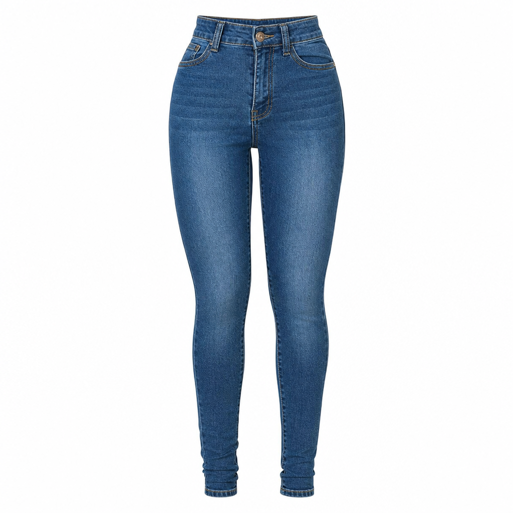 📢📢50% Rabatt!!! 🎉✨ Damen Hochbund Dehnbare Jeanshosen