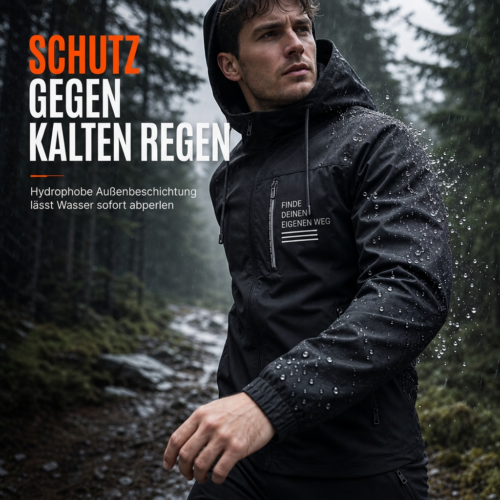 📢📢50% Rabatt!!! 🎉✨ Herren-Outdoor-Windjacke mit abnehmbarer Kapuze