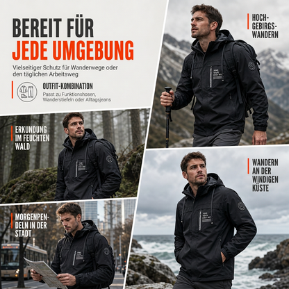 📢📢50% Rabatt!!! 🎉✨ Herren-Outdoor-Windjacke mit abnehmbarer Kapuze