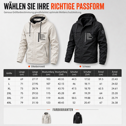 📢📢50% Rabatt!!! 🎉✨ Herren-Outdoor-Windjacke mit abnehmbarer Kapuze
