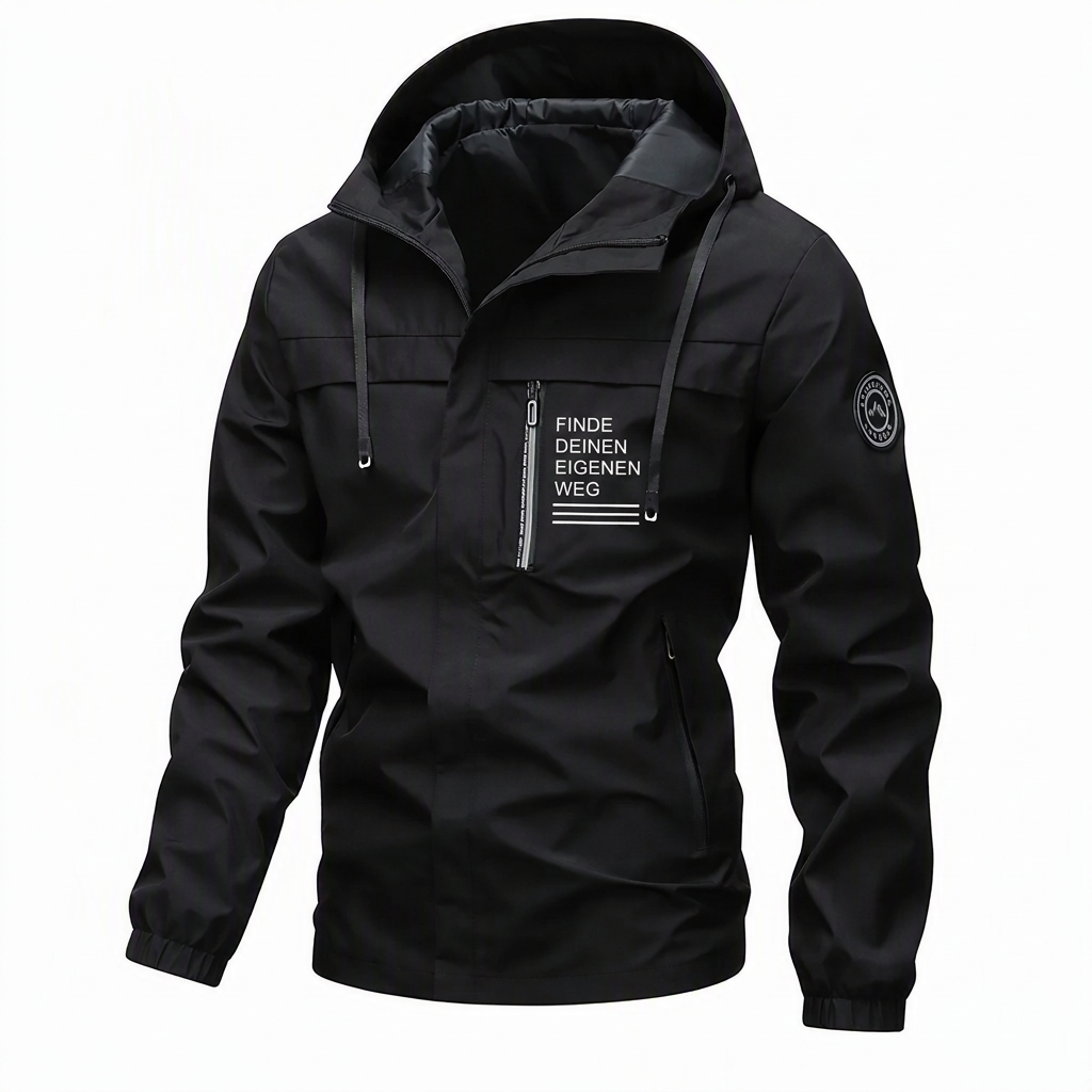 📢📢50% Rabatt!!! 🎉✨ Herren-Outdoor-Windjacke mit abnehmbarer Kapuze