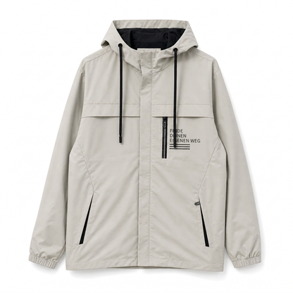 📢📢50% Rabatt!!! 🎉✨ Herren-Outdoor-Windjacke mit abnehmbarer Kapuze