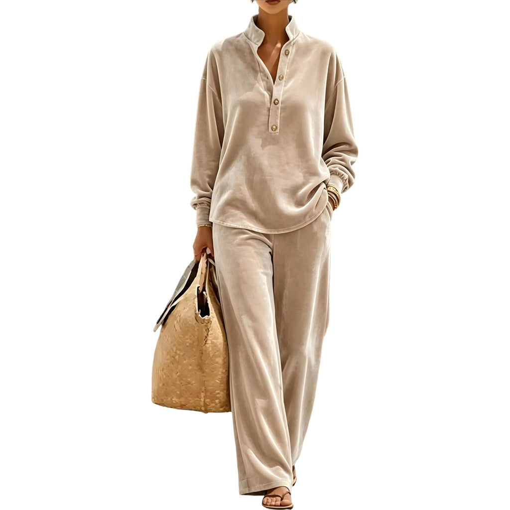 💎⭐ Top-bewertet – Velours-Set für Damen – elegant und bequem
