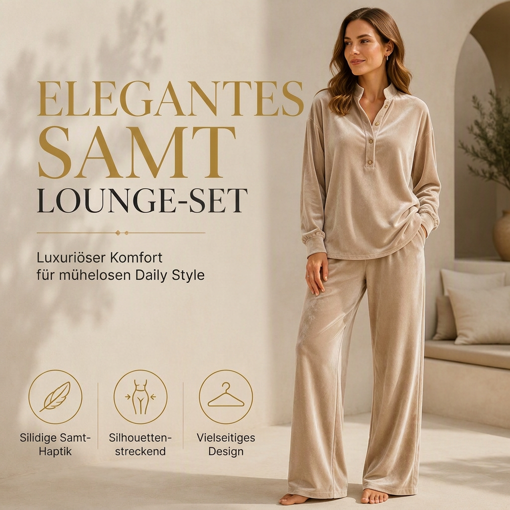 💎⭐ Top-bewertet – Velours-Set für Damen – elegant und bequem