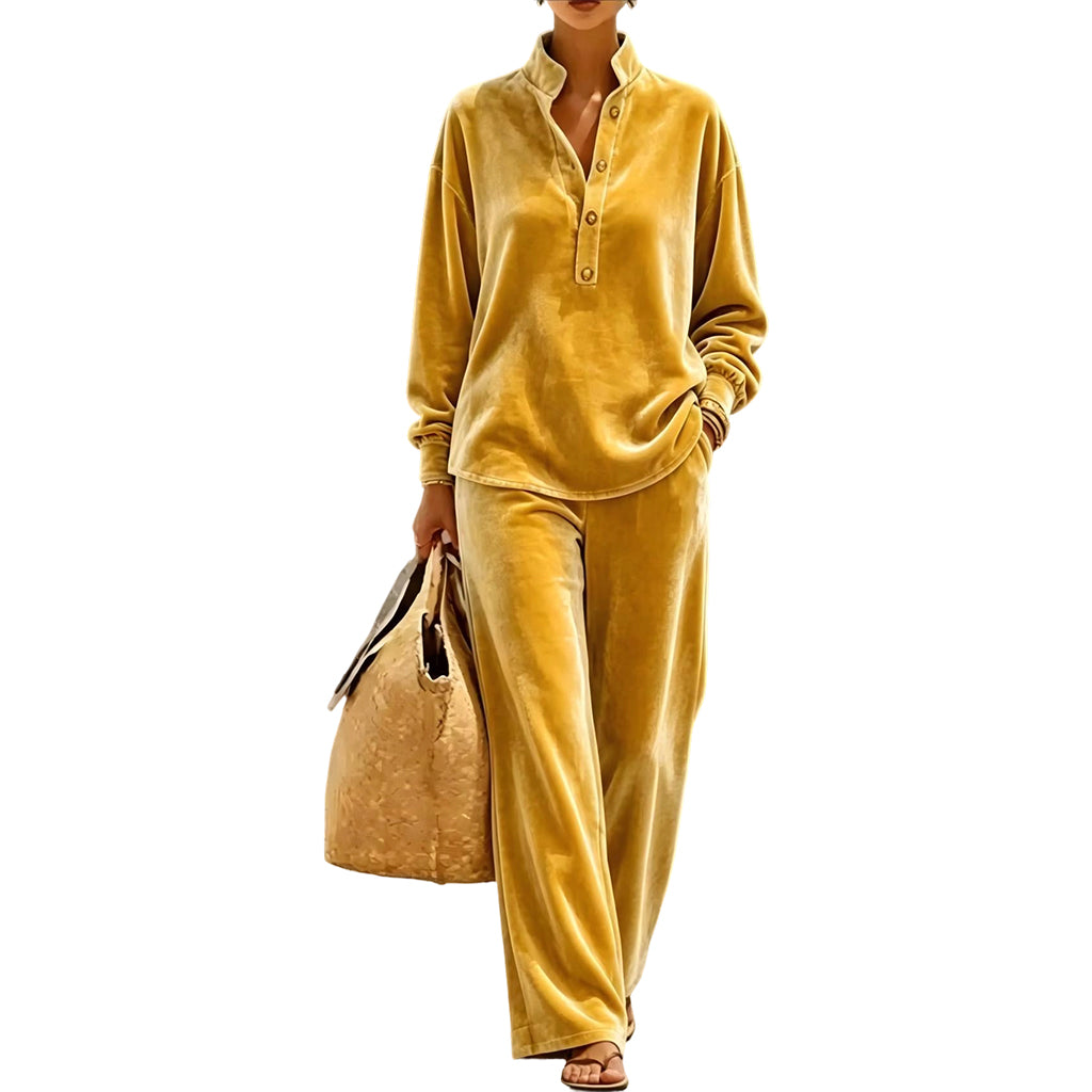 💎⭐ Top-bewertet – Velours-Set für Damen – elegant und bequem