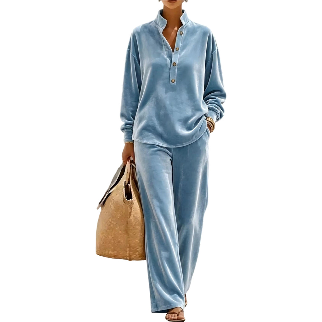 💎⭐ Top-bewertet – Velours-Set für Damen – elegant und bequem