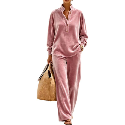 💎⭐ Top-bewertet – Velours-Set für Damen – elegant und bequem
