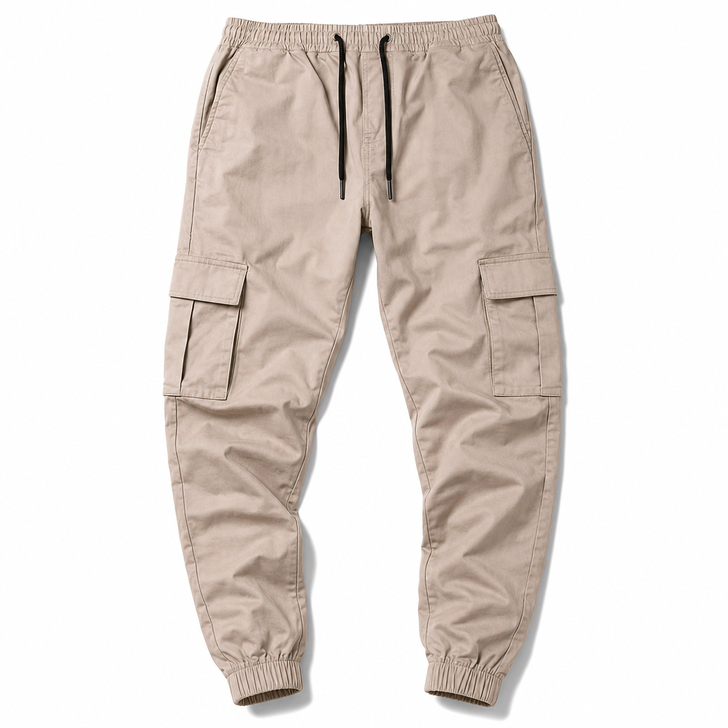 📢🎉50%Rabatt!!!🛍️✨Cargo-Hose für Herren im Casual-Look mit mehreren Taschen und Kordelzug
