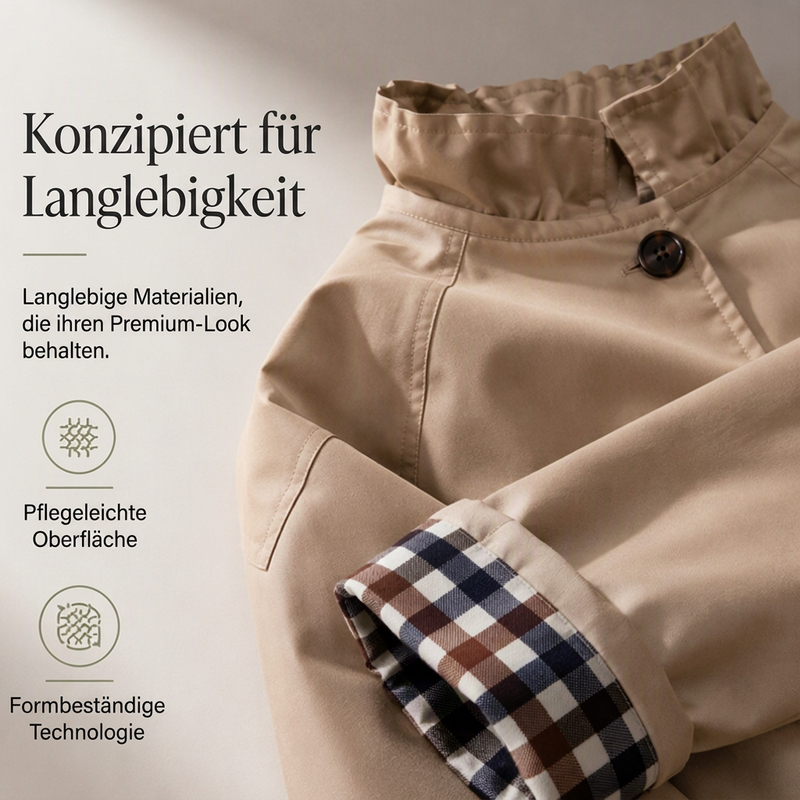 📢📢50% Rabatt!!! 🎉✨ Stilvoller, eleganter Cropped-Trenchcoat für Damen
