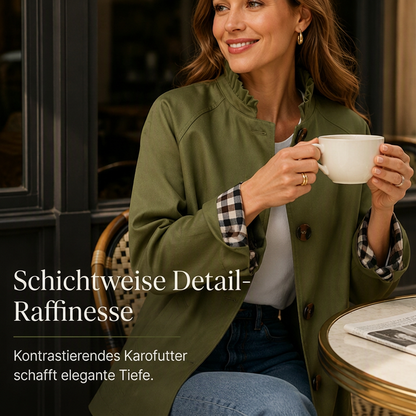 📢📢50% Rabatt!!! 🎉✨ Stilvoller, eleganter Cropped-Trenchcoat für Damen
