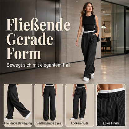 📢📢50% Rabatt!!! 🎉✨ Gerade geschnittene Damenhosen mit hoher Taille