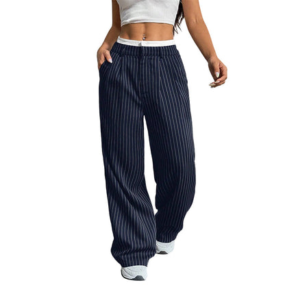 📢📢50% Rabatt!!! 🎉✨ Gerade geschnittene Damenhosen mit hoher Taille
