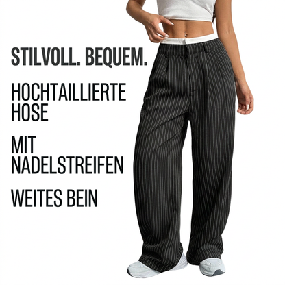 📢📢50% Rabatt!!! 🎉✨ Gerade geschnittene Damenhosen mit hoher Taille