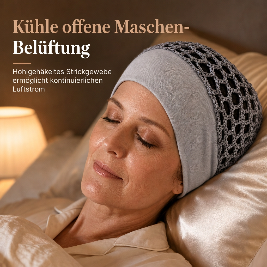 📢📢50% Rabatt!!! 🎉✨ Elastisches, atmungsaktives Haarnetz mit breitem Mesh-Band & hohler Haarabdeckung