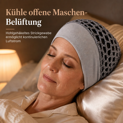 📢📢50% Rabatt!!! 🎉✨ Elastisches, atmungsaktives Haarnetz mit breitem Mesh-Band & hohler Haarabdeckung