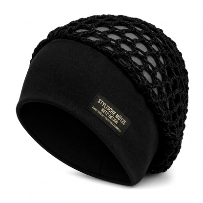 📢📢50% Rabatt!!! 🎉✨ Elastisches, atmungsaktives Haarnetz mit breitem Mesh-Band & hohler Haarabdeckung