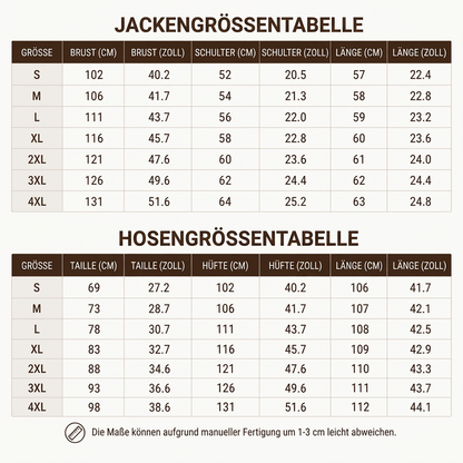 Damen-Set aus Jacke mit Reißverschluss und gerade geschnittenen Hosen