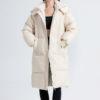 📢📢50% Rabatt!!! 🎉✨ Warme, lockere Damen-Winterjacke mit Kapuze