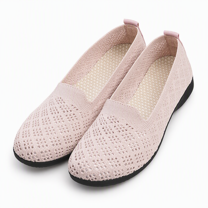 📢📢50% Rabatt!!! 🎉✨ Damen Slip-On Schuhe – atmungsaktiv & mit Lochmuster