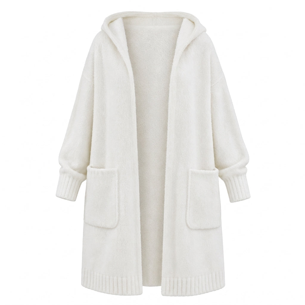 📢🎉50%Rabatt!!!🛍️✨Lange Strickjacke mit Kapuze für Damen