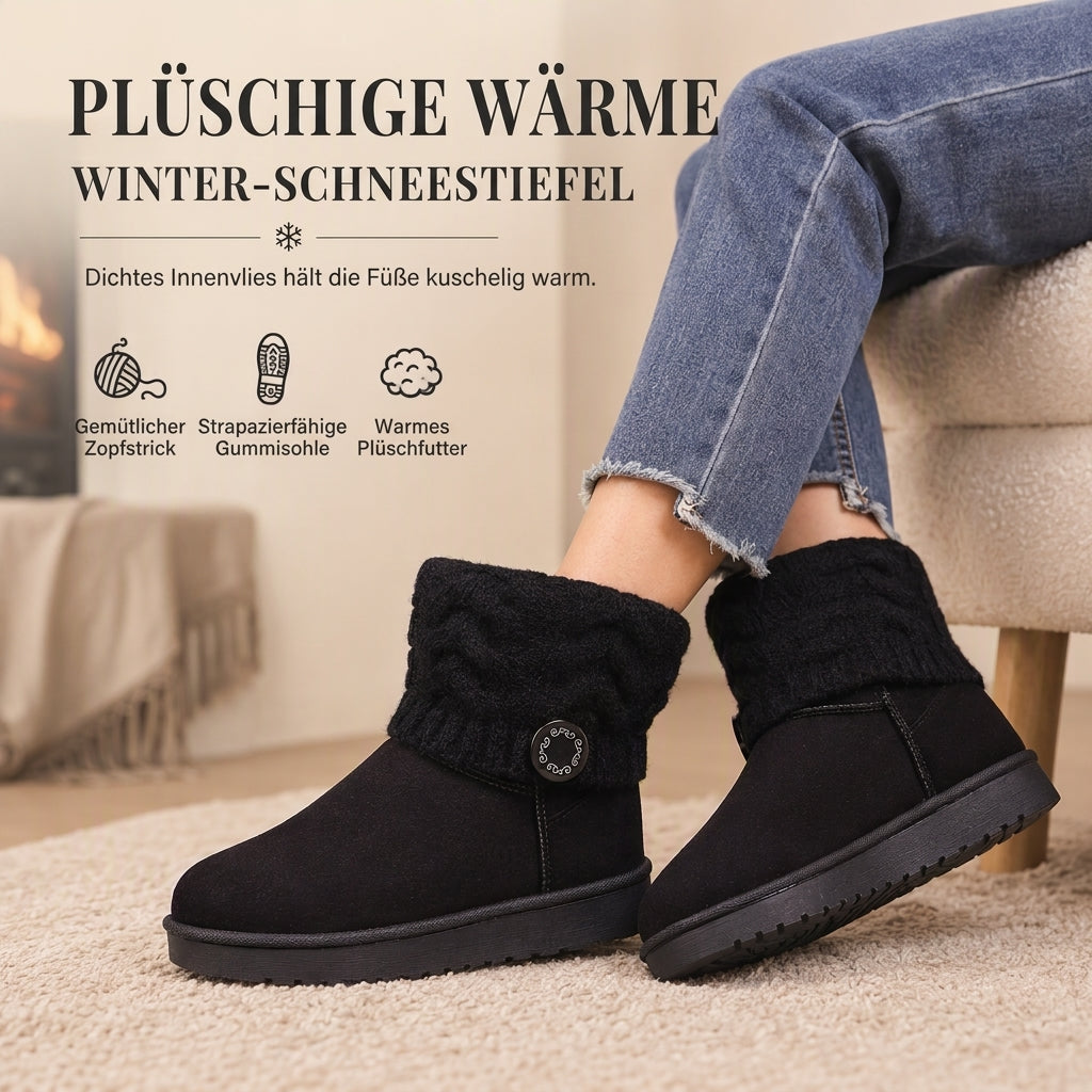 📢📢50% Rabatt!!! 🎉✨ Winter-Schnürstiefel für Damen – halbhoch