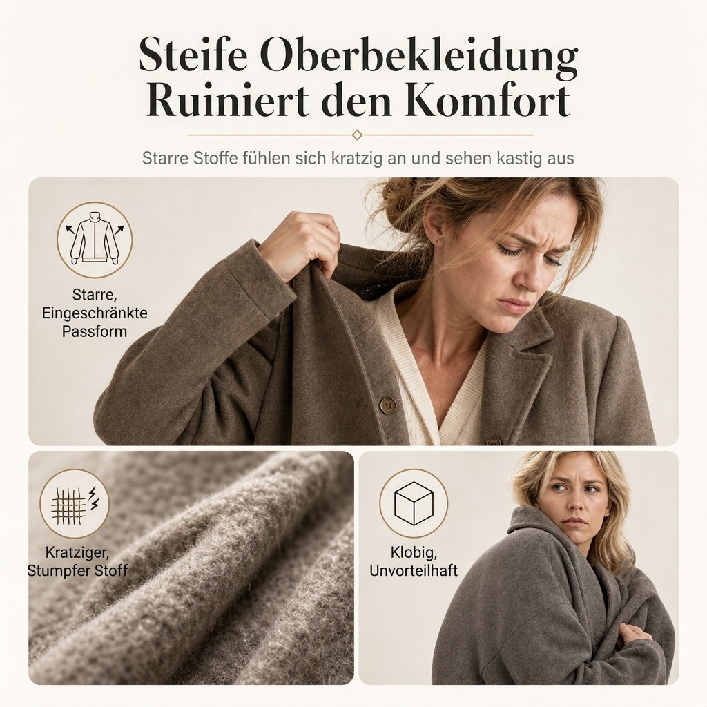 📢📢50% Rabatt!!! 🎉✨ Lässige Cord-Strickjacke mit V-Ausschnitt für Damen