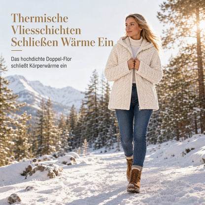 📢📢50% Rabatt!!! 🎉✨ Lässiger, einfarbiger Plüschcardigan für Damen
