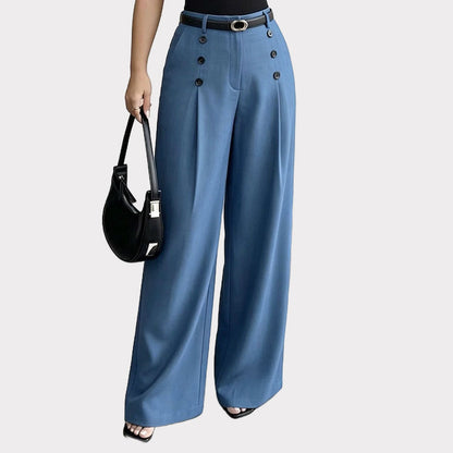📢🎉50%Rabatt!!!🛍️✨Elegante zweireihige Marlenehose für Damen