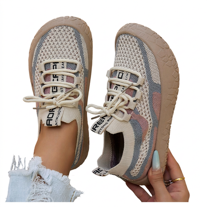 🔥Beliebtes Produkt ！📈 Verkaufshit Nr. 1 – direkt 50%! Atmungsaktive Strick-Sneaker für Damen