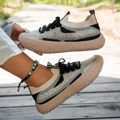 🔥Beliebtes Produkt ！📈 Verkaufshit Nr. 1 – direkt 50%! Atmungsaktive Strick-Sneaker für Damen