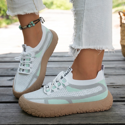 🔥Beliebtes Produkt ！📈 Verkaufshit Nr. 1 – direkt 50%! Atmungsaktive Strick-Sneaker für Damen