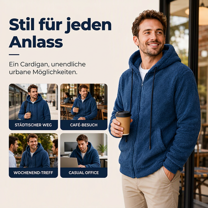 📢🎉50%Rabatt!!!🛍️✨Warme, gemütliche Kapuzenjacke für Herren für den Winter