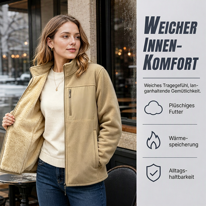 📢🎉50%Rabatt!!!🛍️✨Unisex schwere Fleecejacke mit durchgehendem Reißverschluss