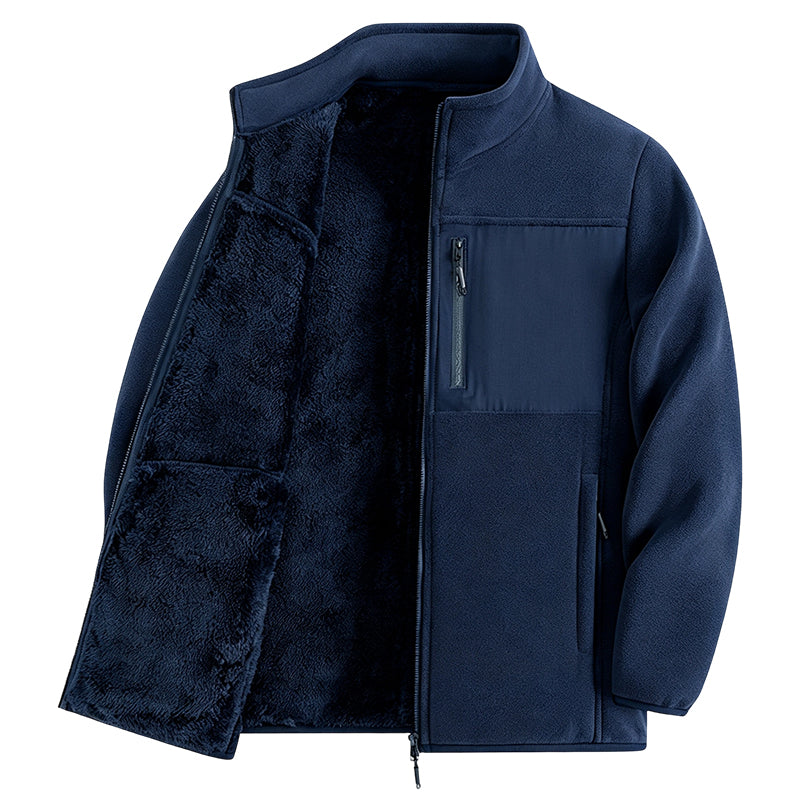 📢🎉50%Rabatt!!!🛍️✨Unisex schwere Fleecejacke mit durchgehendem Reißverschluss
